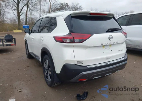 2023 Nissan Rogue Sl Intelligent Awd из США, поврежденный, VIN JN8BT3CB3PW465656